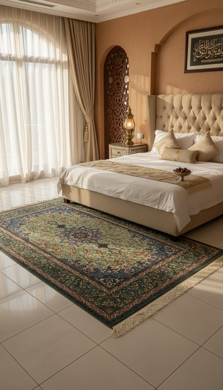 Persian Wool & Silk Blend Carpets