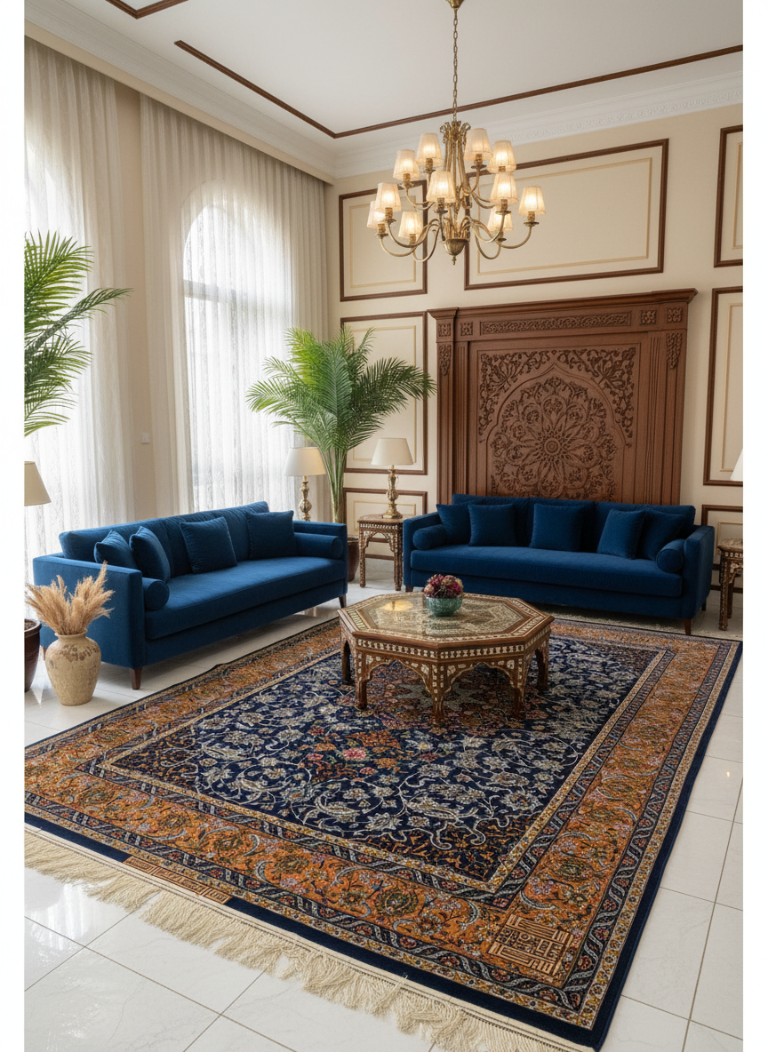 Pure Silk Persian Carpets